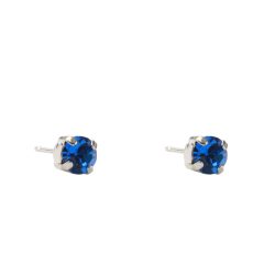 Basic mini fülbevaló Capri blue